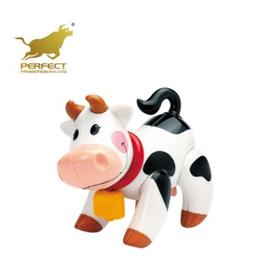 educational kids plastic mini cow animal baby toy