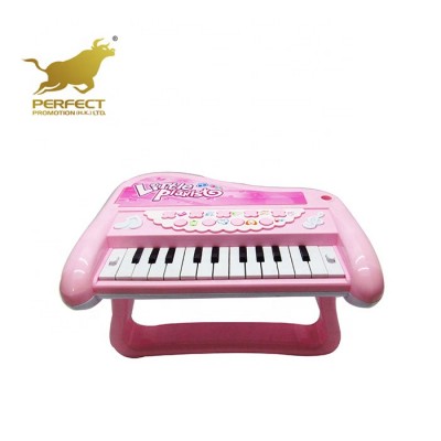 plastic electronic triangle organ toys music piano keyboard for kids