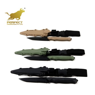 Eco-friendly TPE tactical bayonet knife game outdoor sport toys military dagger