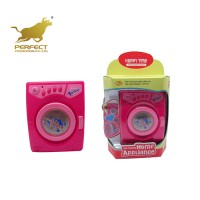 girls pretend play plastic mini electric washing machine with light and music toys