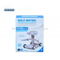 Creative salt water powered robot kits educational science toys for kids